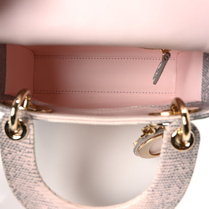 Christian Dior Lizard Ombre Mini Lady Dior Light Pink 5 of 9
