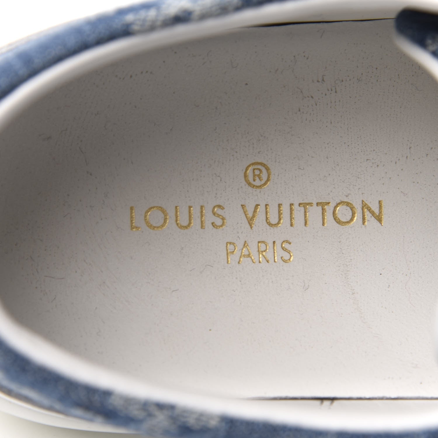 Louis Vuitton Denim Monogram Stellar Sneakers 37 Bleu Jeans Blue 8 of 12