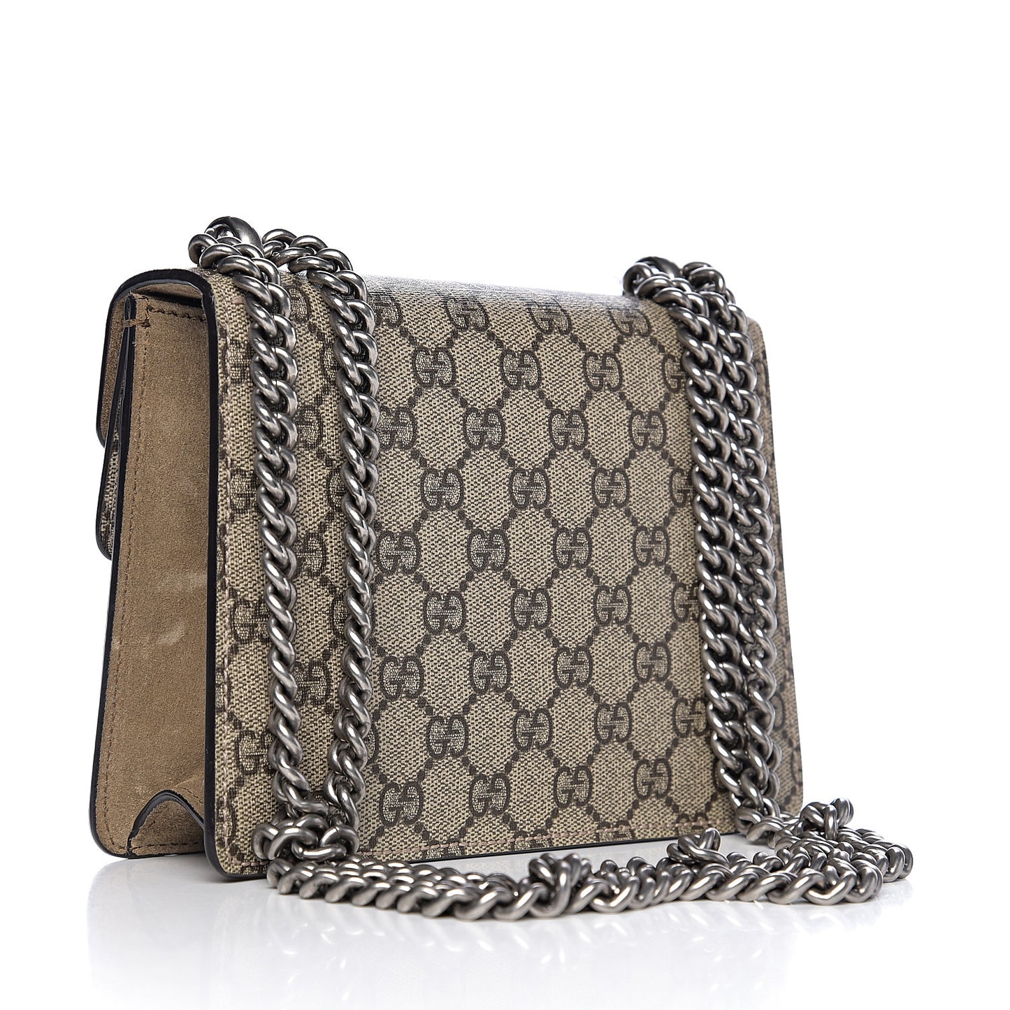 GG Supreme Monogram Mini Dionysus Shoulder Bag Taupe
