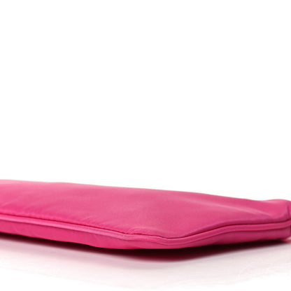 Prada Tessuto Nylon Saffiano Wristlet Fuxia 6 of 10