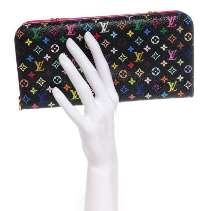 Louis Vuitton Monogram Multicolor Insolite Wallet Black Grenade 2 of 7
