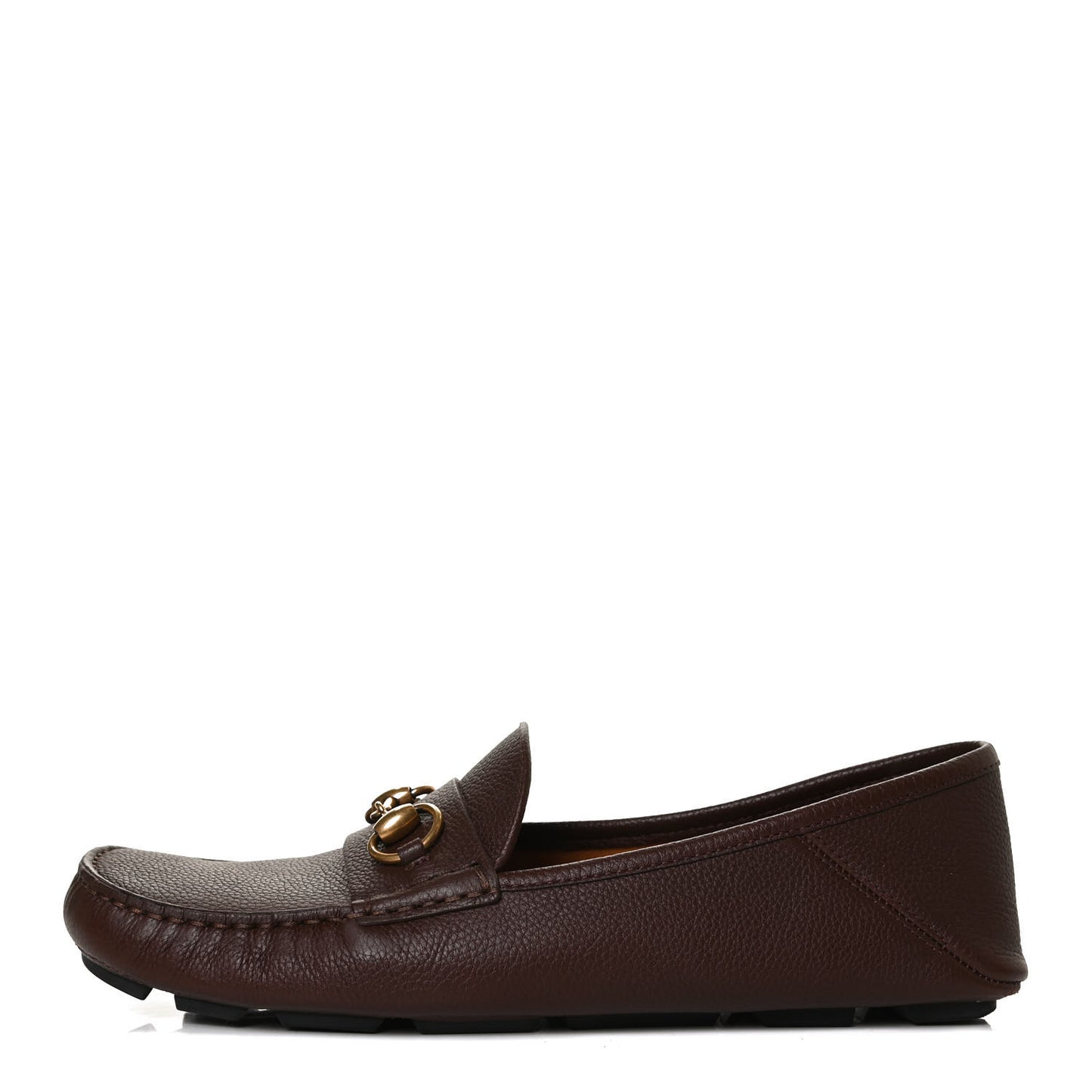 Hebron Calfskin Mens Horsebit Loafers 8 Light Brown