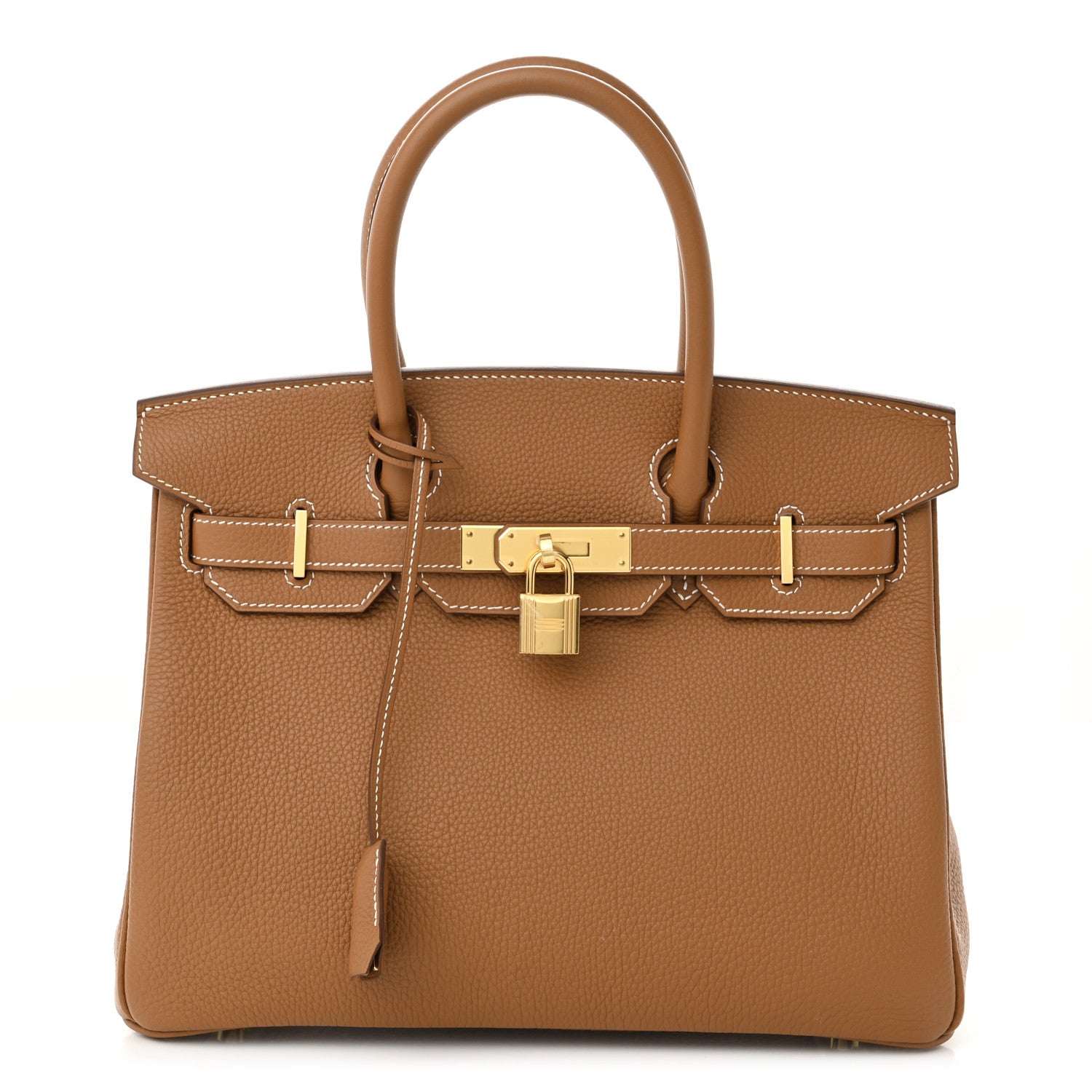 Hermes Togo Birkin 30 Gold 1 of 11
