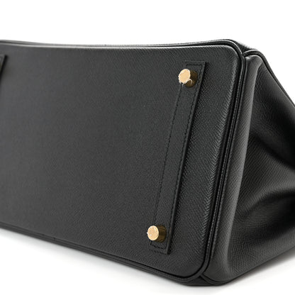 Hermes Epsom BIRKIN 30 Black 10 of 15