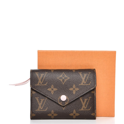 Louis Vuitton Monogram Victorine Wallet Rose Ballerine 8 of 8