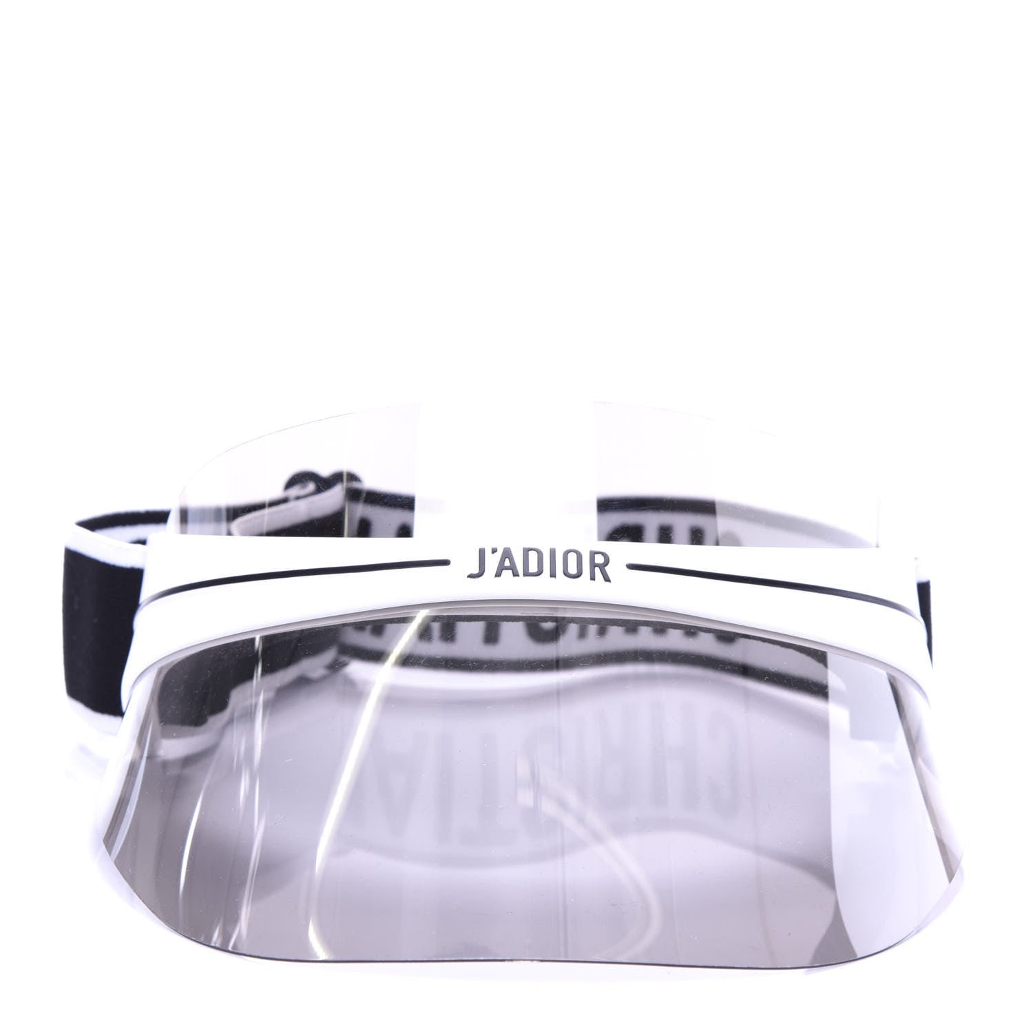Christian Dior Mirrored DiorClub1 Sun Visor Black 3 of 8