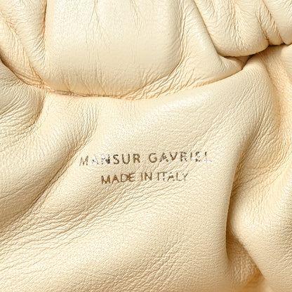 Mansur Gavriel Lambskin Mini Cloud Clutch Crema 6 of 11