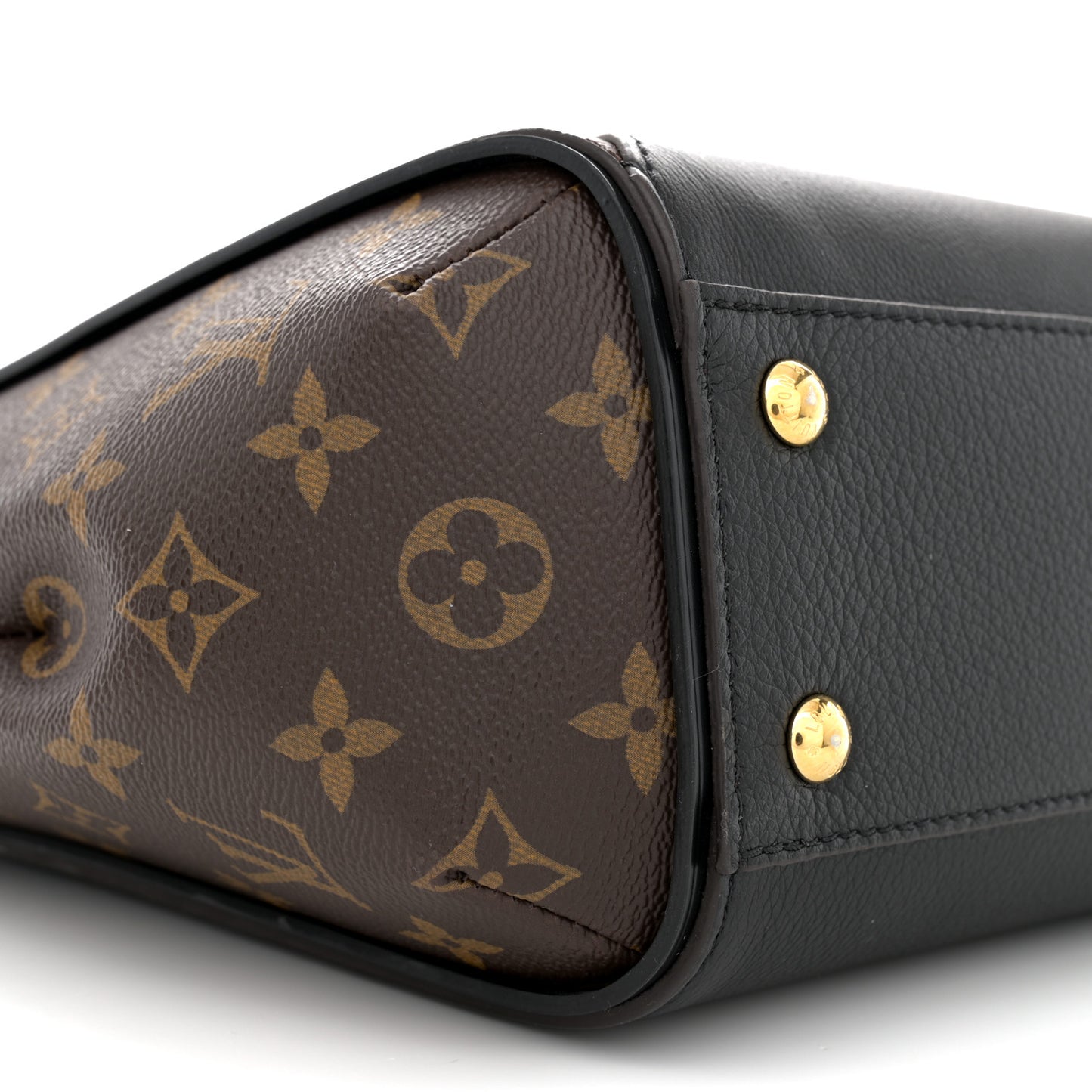 Calfskin Monogram Kimono Tote PM Black
