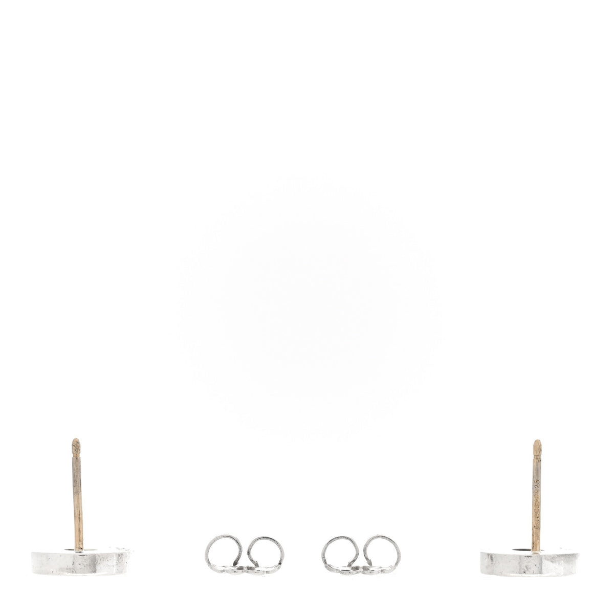 Sterling Silver 1837 Circle Earrings
