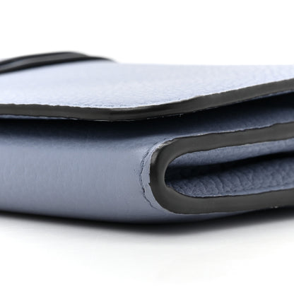 Chloe Calfskin Alphabet Long Wallet Smokey Blue 8 of 11