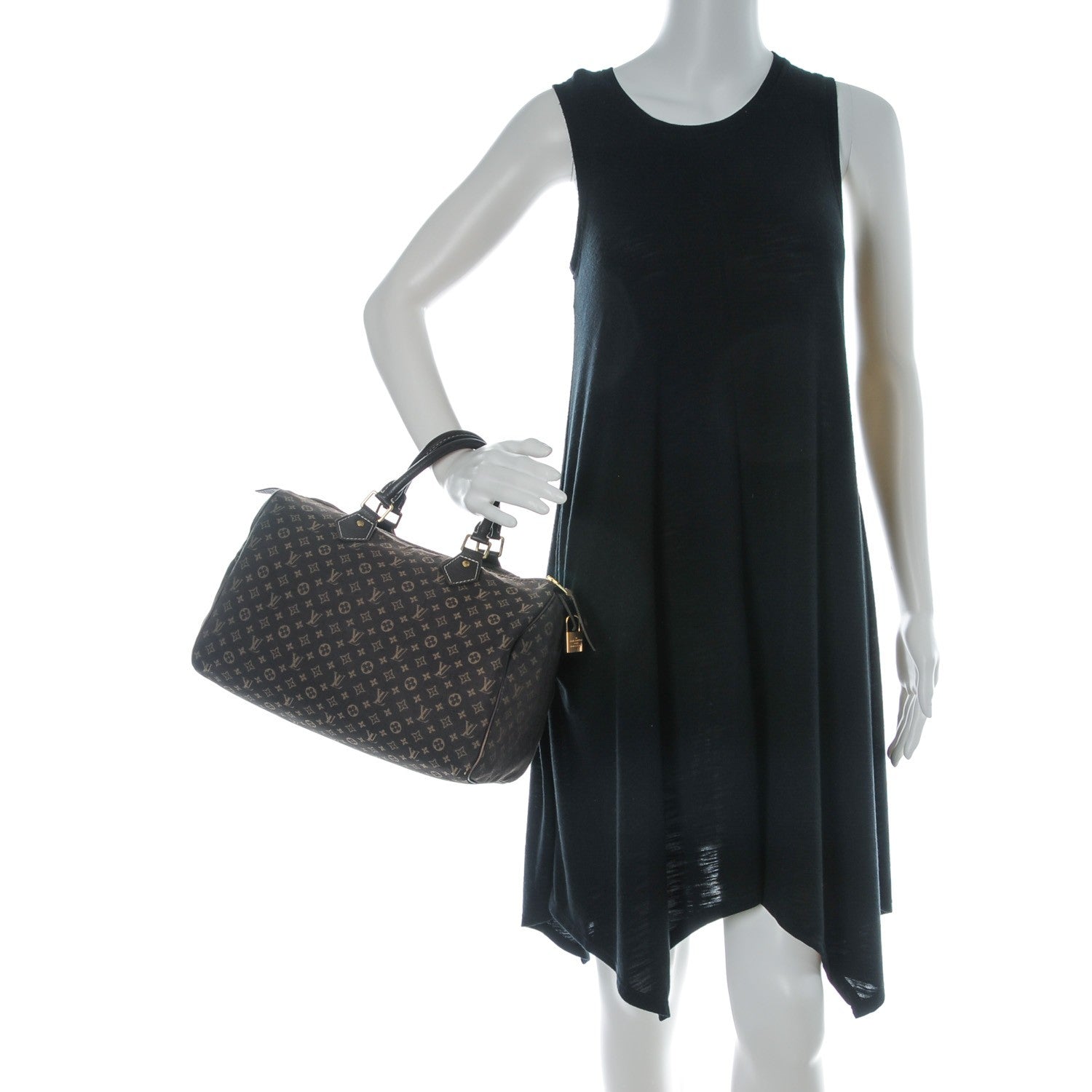 Louis Vuitton Mini Lin Speedy 30 Ebene 2 of 8