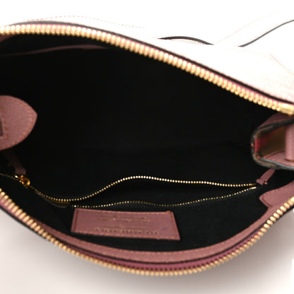 Burberry Soft Grain Calfskin House Check Small Helmsley Crossbody Dusty Pink 5 of 11