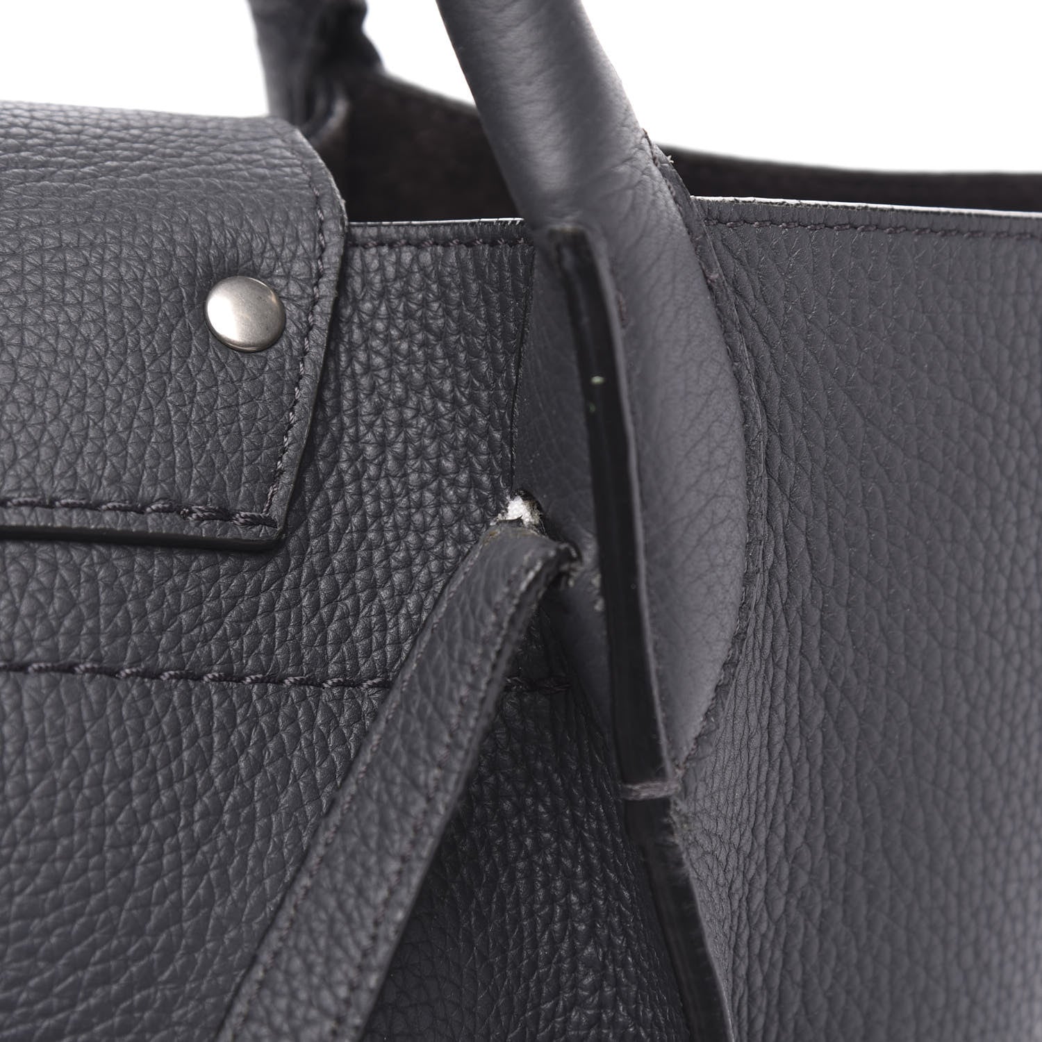 Celine Supple Grained Calfskin Small Big Bag Anthracite 11 of 12