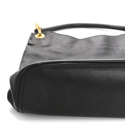 Prada Soft Calfskin Hobo Black 15 of 16