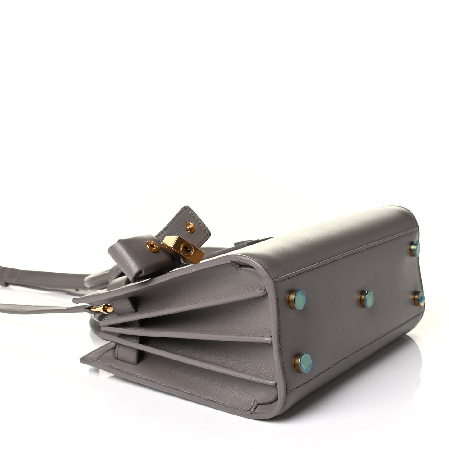 Calfskin Nano Sac De Jour Fog