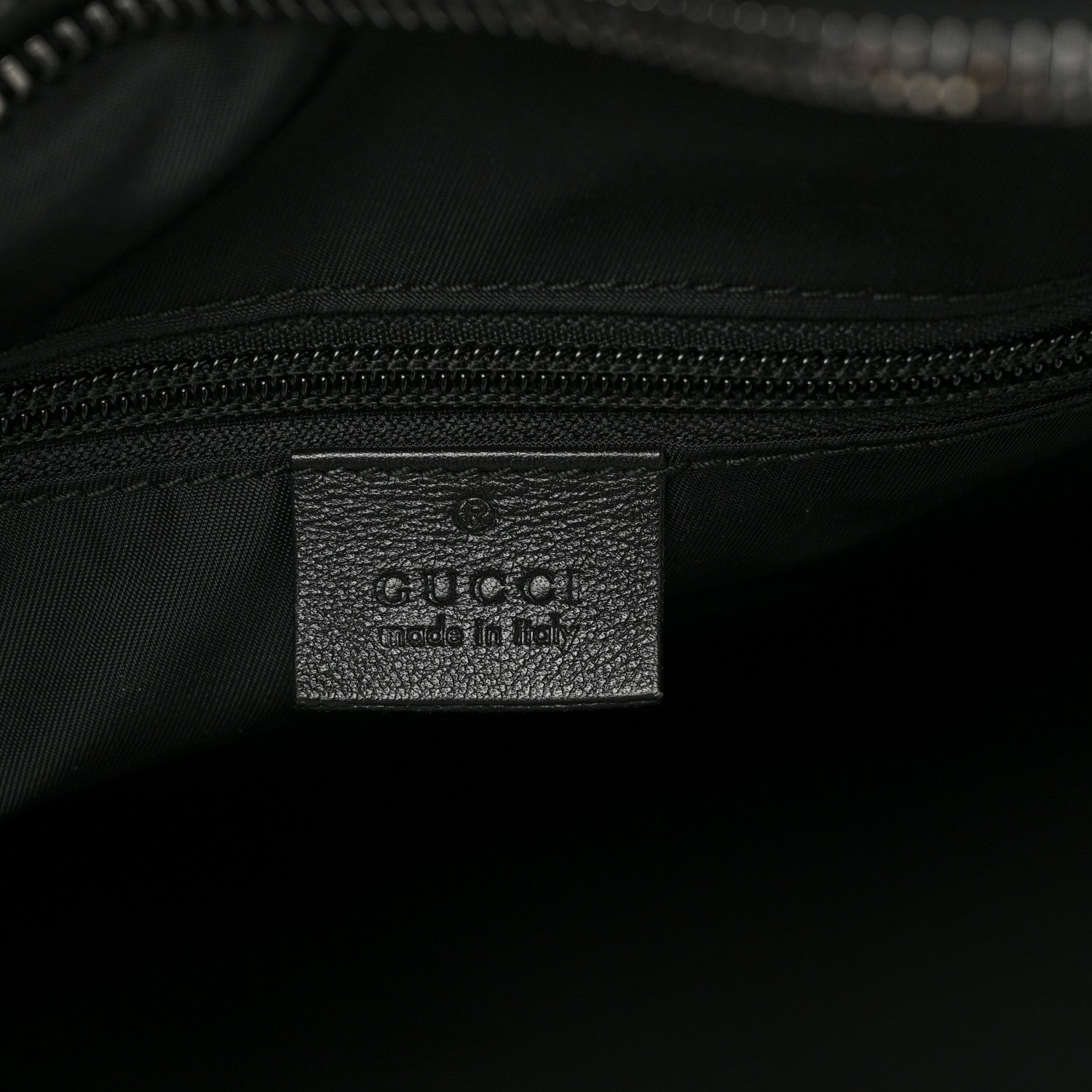Gucci Coated Canvas Interlocking G Duffle Bag Black 5 of 16