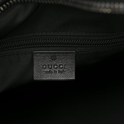 Gucci Coated Canvas Interlocking G Duffle Bag Black 5 of 16