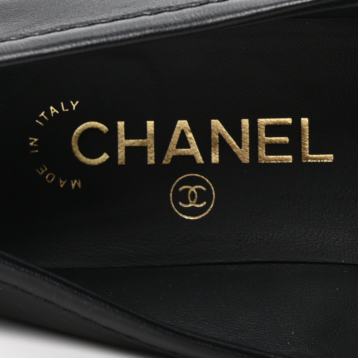 Lambskin Quilted CC Turnlock Loafers 39.5 Black