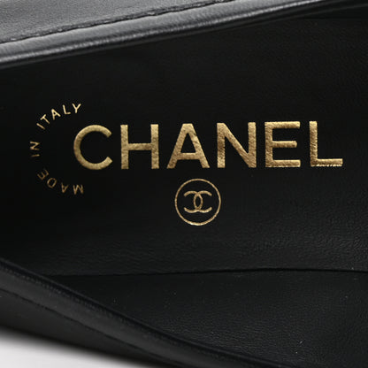 Chanel Lambskin Quilted CC Turnlock Loafers 39.5 Black 8 of 9