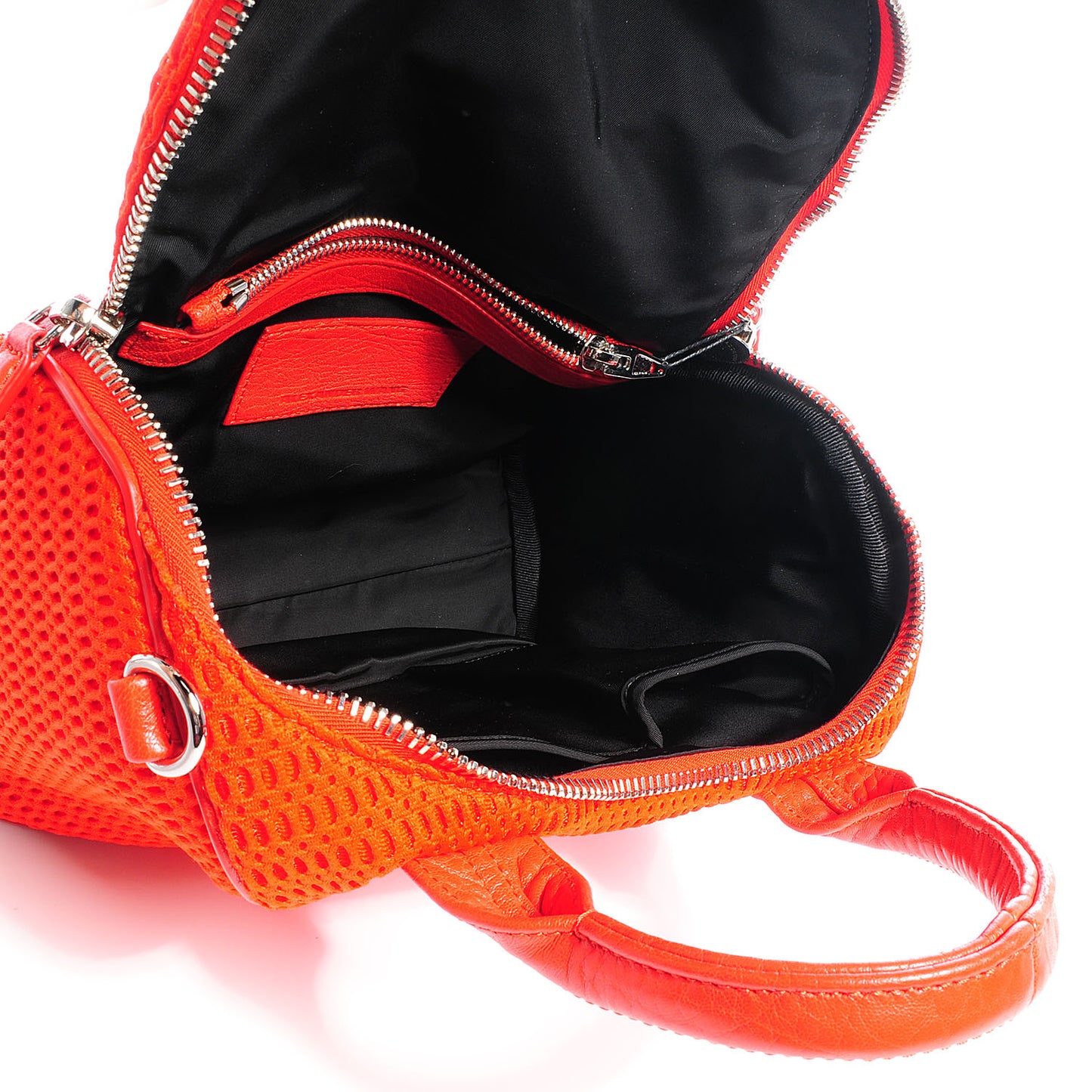 Mesh Rockie Cola w Rhodium Hardware