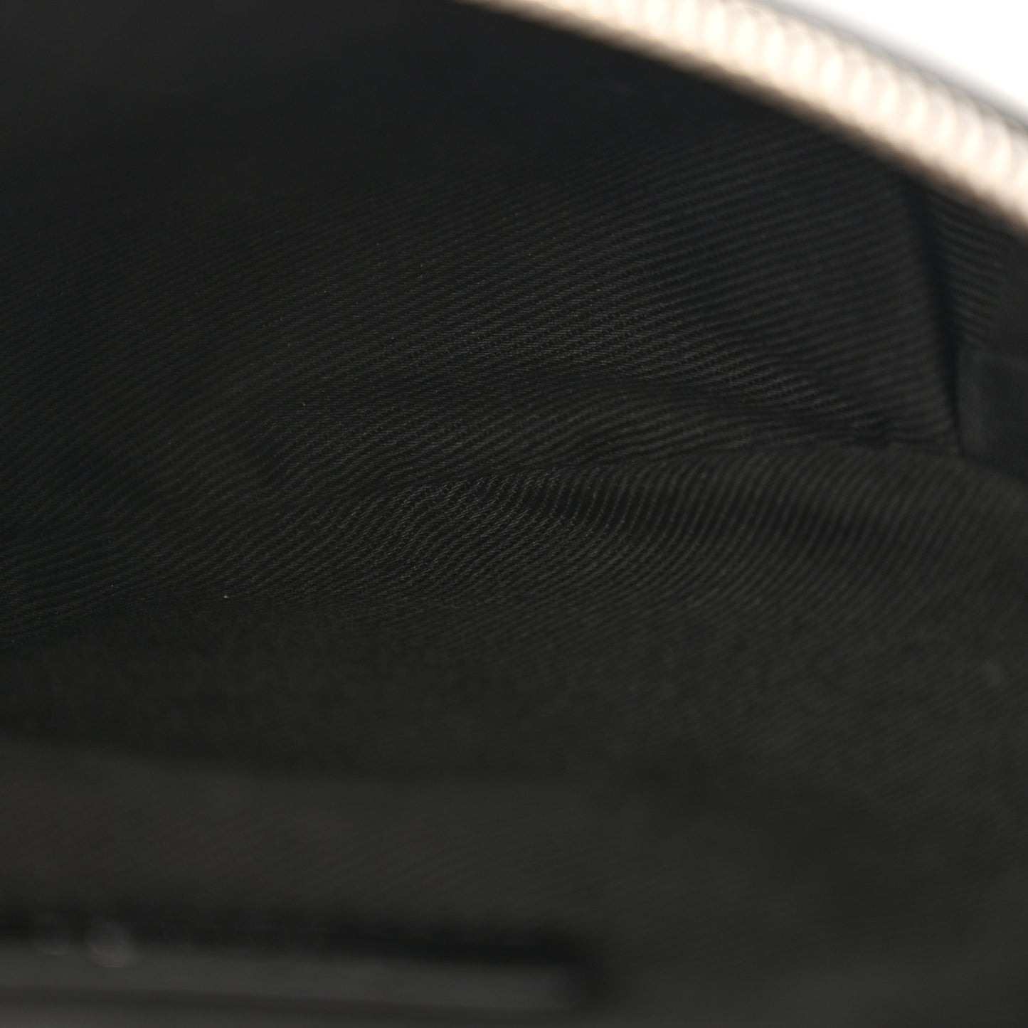 Calfskin Quilted Waist Belt Bag Black