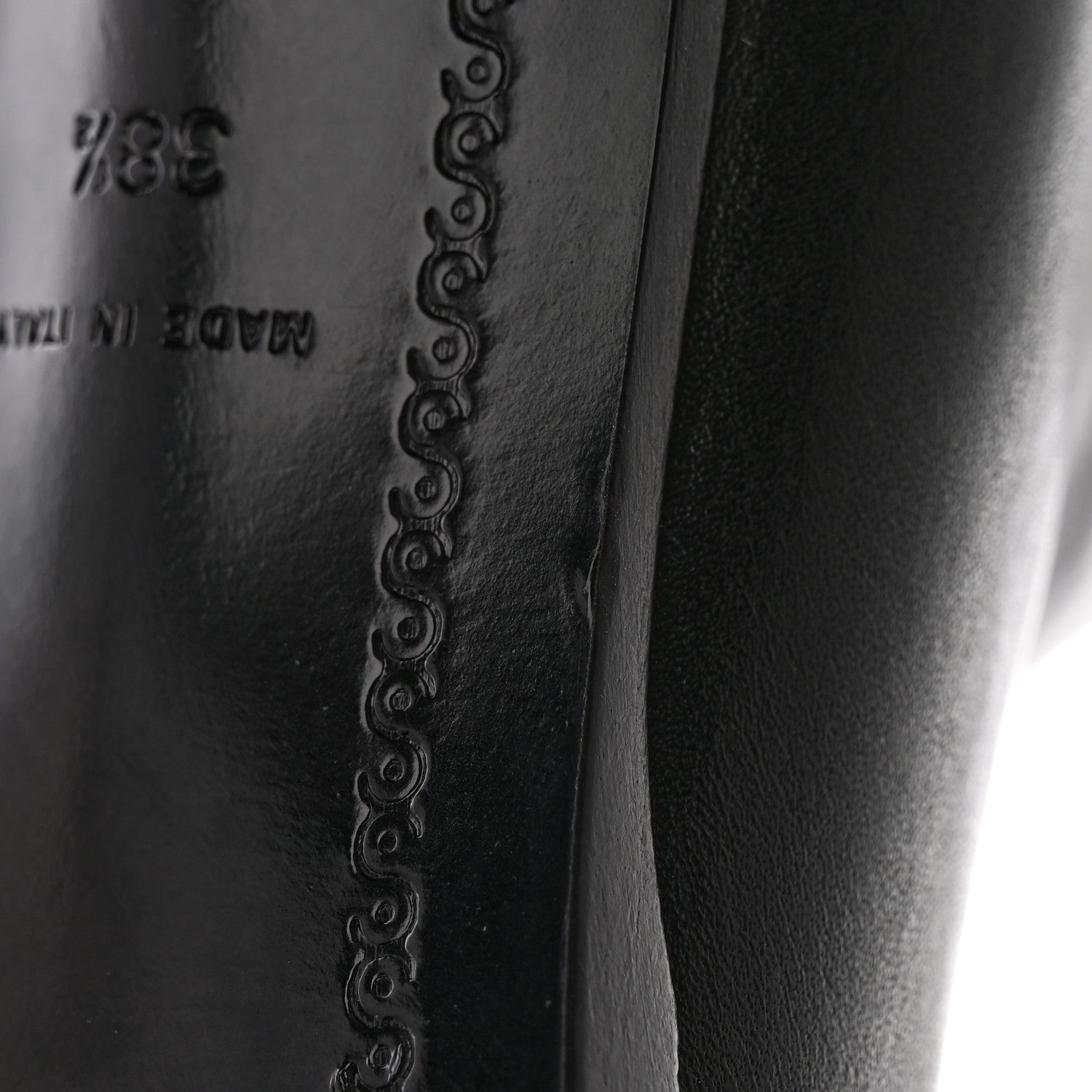 Chanel Calfskin CC Logo Mid Calf Boots Light Grey Black 16 of 19