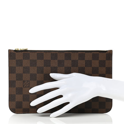 Louis Vuitton Damier Ebene Neverfull MM GM Pochette 2 of 7