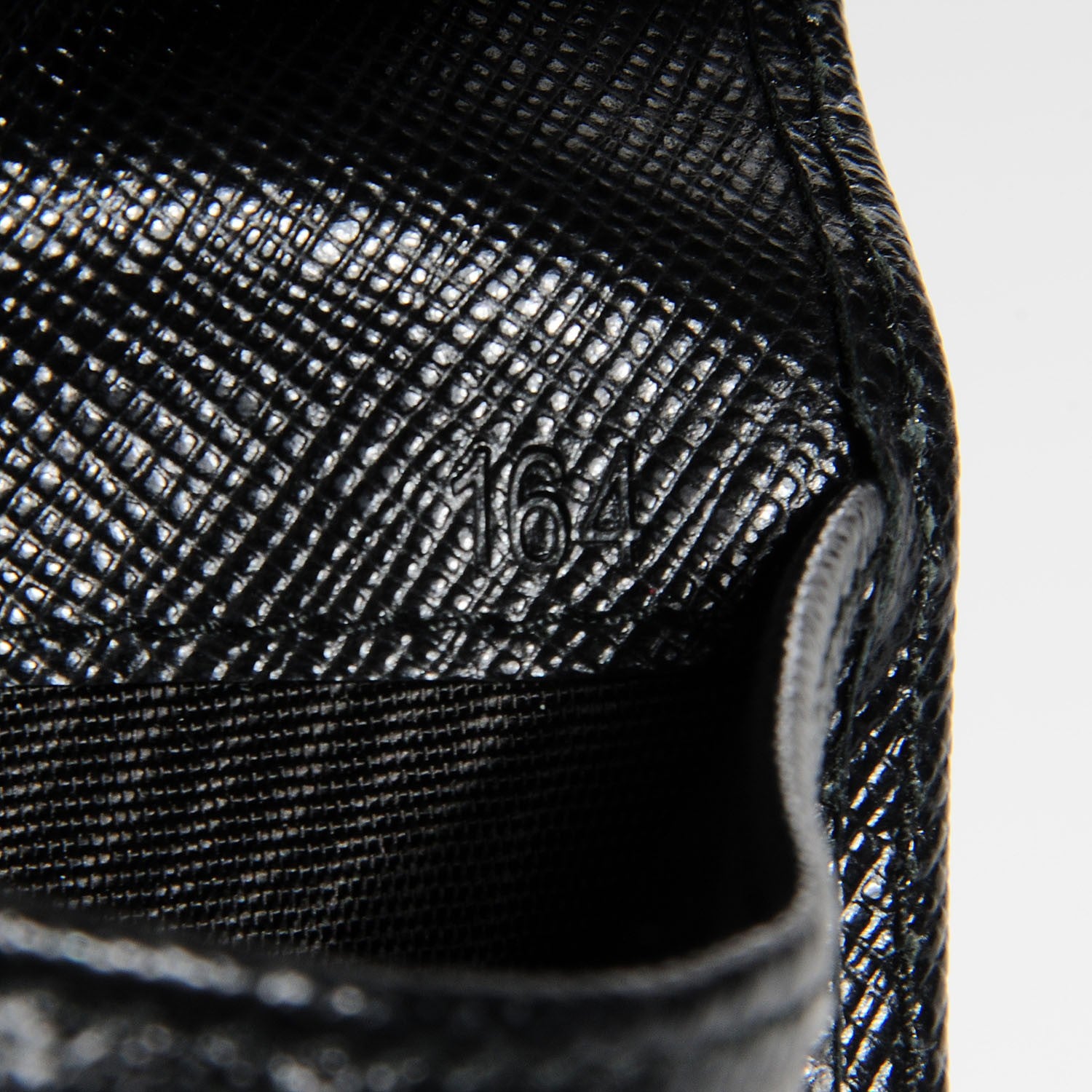 Prada Saffiano Metal Continental Flap Wallet Nero Black 7 of 8