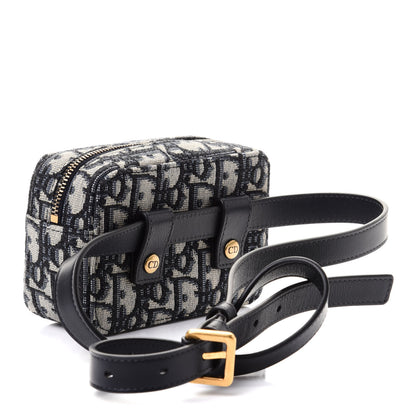 Christian Dior Oblique Belt Pouch Blue 3 of 12