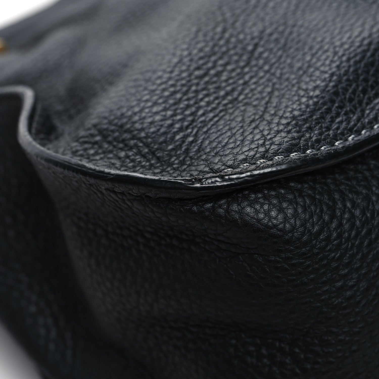 Chloe Calfskin Medium Marcie Satchel Black 10 of 14