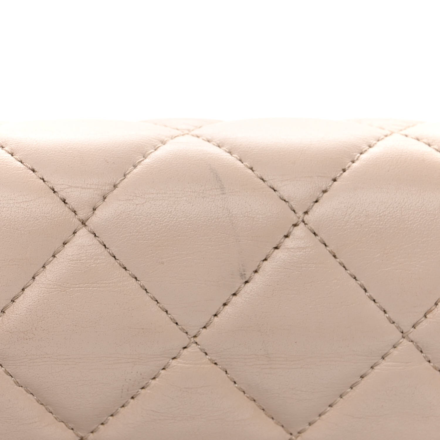 Chanel Calfskin Ombre Quilted Large Boy Flap Grey Beige 17 of 20