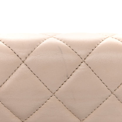 Chanel Calfskin Ombre Quilted Large Boy Flap Grey Beige 17 of 20
