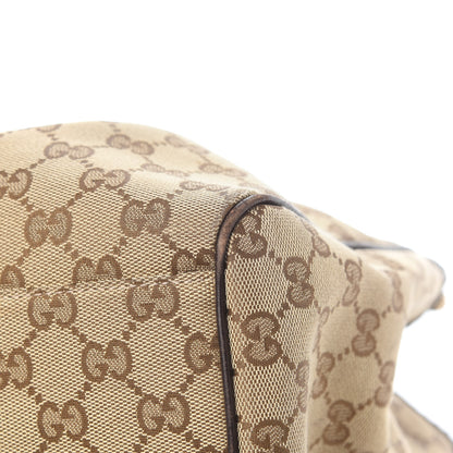 Gucci Monogram Medium Sukey Tote Dark Brown 13 of 14