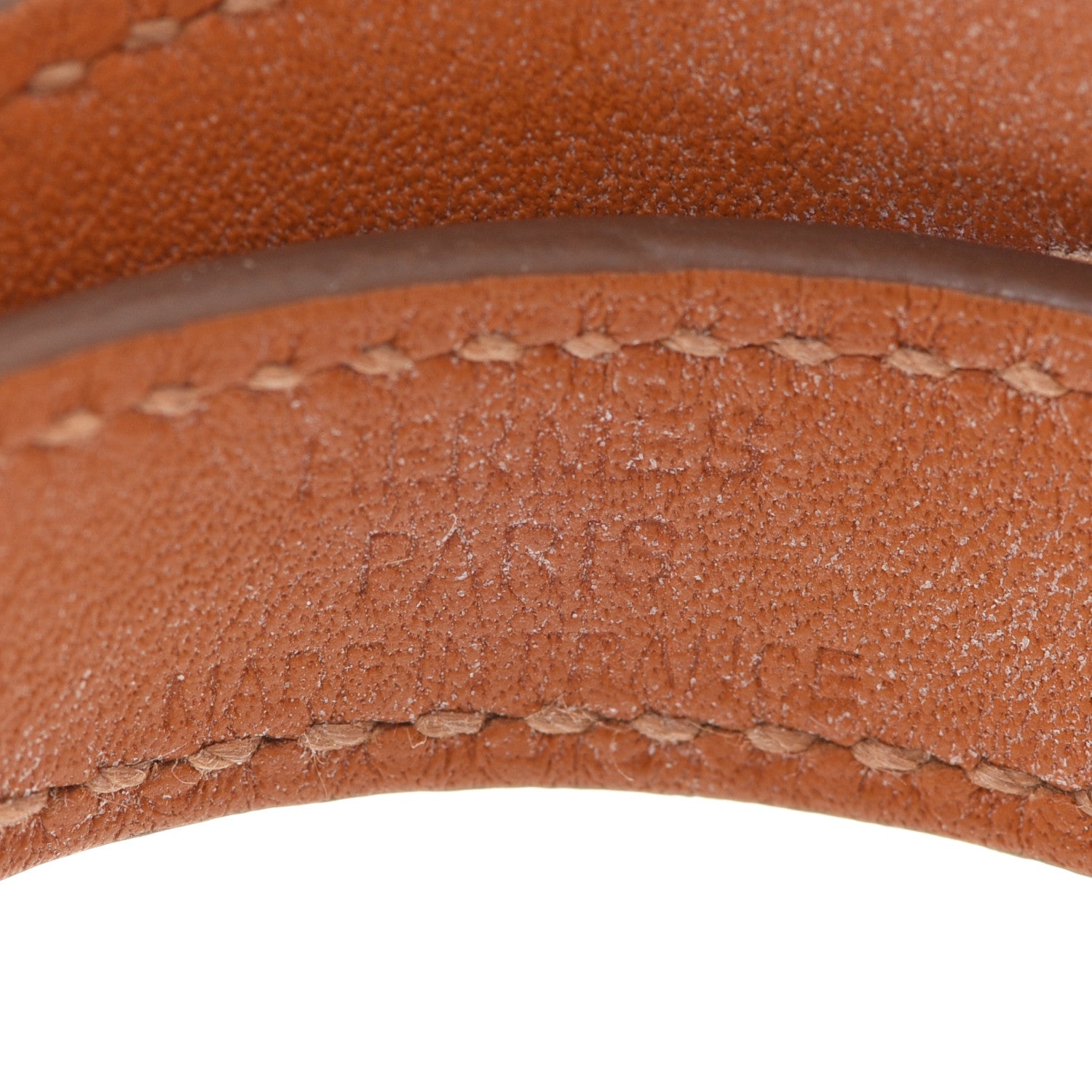 Hermes Epsom Kelly Double Tour Bracelet S Rouge Pivoine 4 of 8