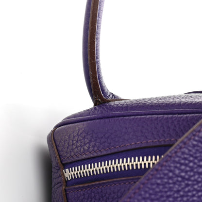 Hermes Taurillon Clemence Lindy 34 Iris 14 of 16