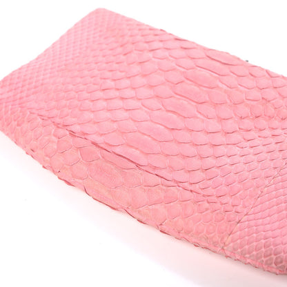 Chanel Python Timeless Clutch Pink 12 of 13