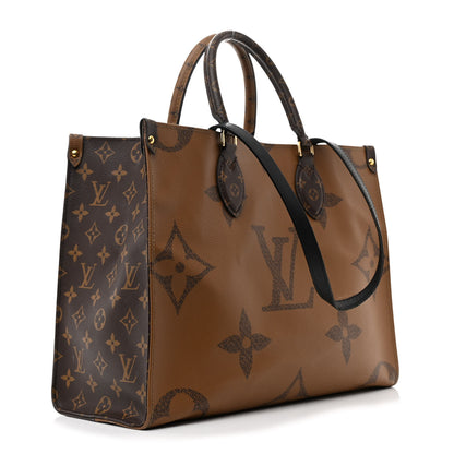 Louis Vuitton Reverse Monogram Giant Onthego MM 3 of 12