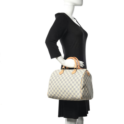 Louis Vuitton Damier Azur Speedy 30 2 of 14