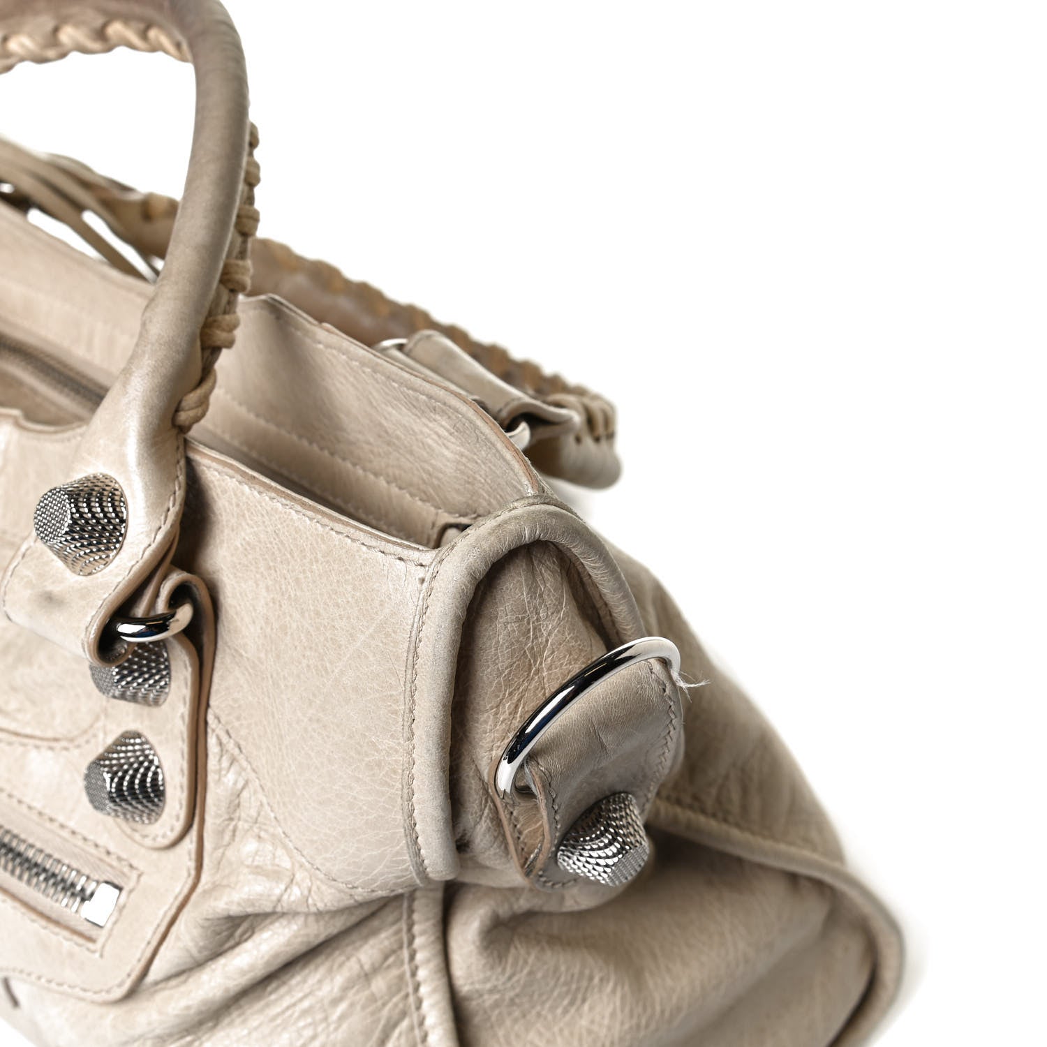 Balenciaga Agneau Giant 21 Silver Hardware City Praline 12 of 32