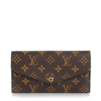 Louis Vuitton Monogram Sarah Wallet NM 1 of 7