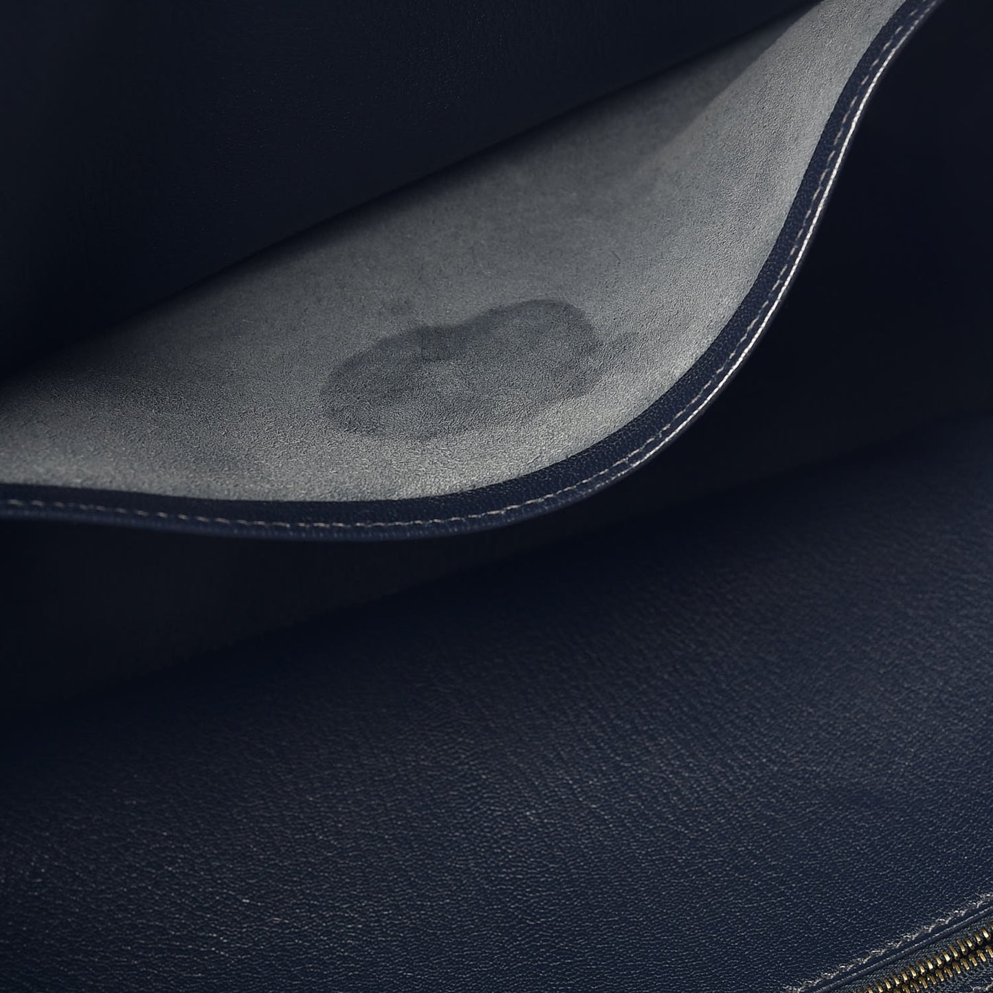 Taurillon Clemence Birkin 35 Bleu Indigo