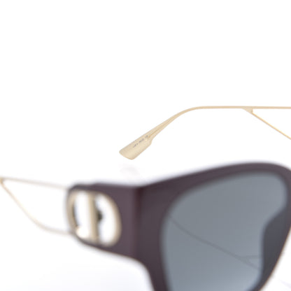 Christian Dior Rectangular 30 Montaigne 1 Sunglasses Burgundy 6 of 8