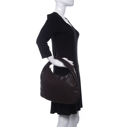 Bottega Veneta Nappa Intrecciato Medium Veneta Hobo Ebano 2 of 10