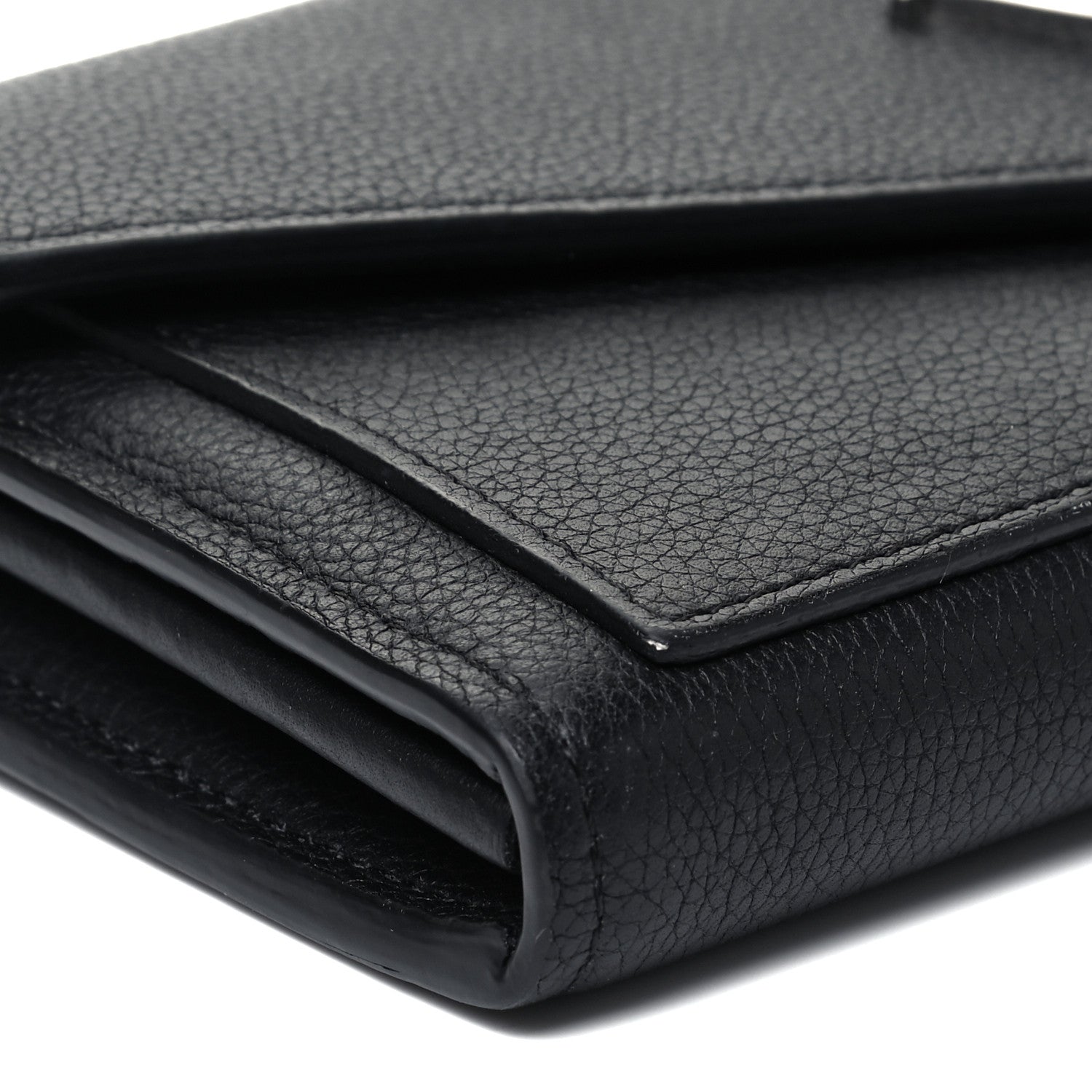 Louis Vuitton Soft Calfskin My Lockme Wallet Black 7 of 8