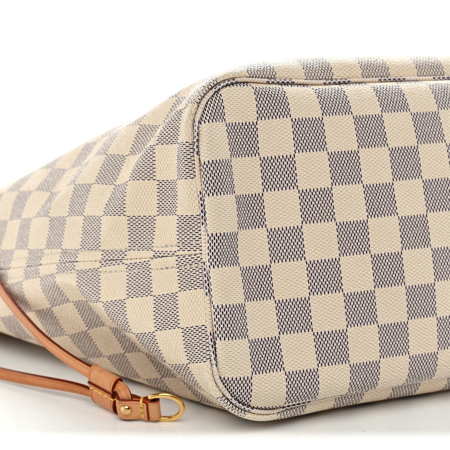 Damier Azur Neo Neverfull MM Rose Ballerine