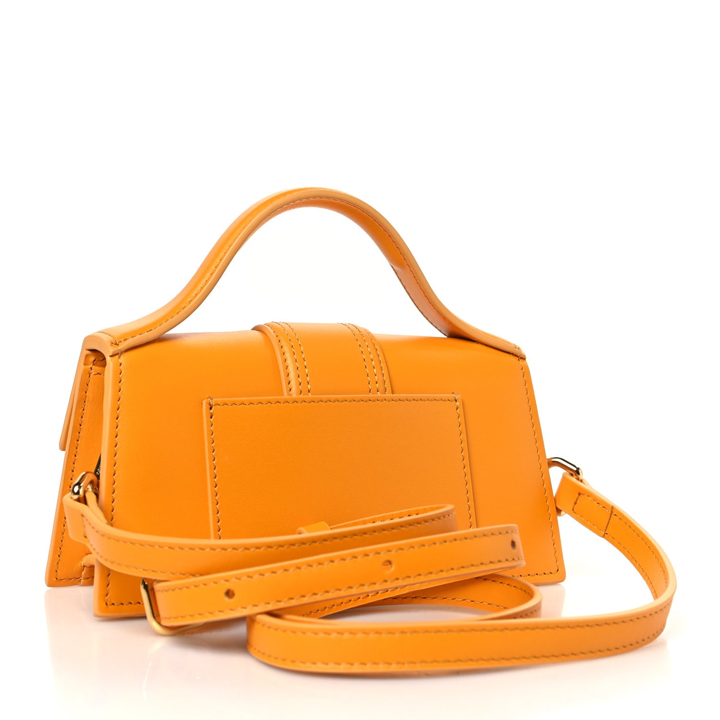 Smooth Calfskin Le Bambino Dark Orange
