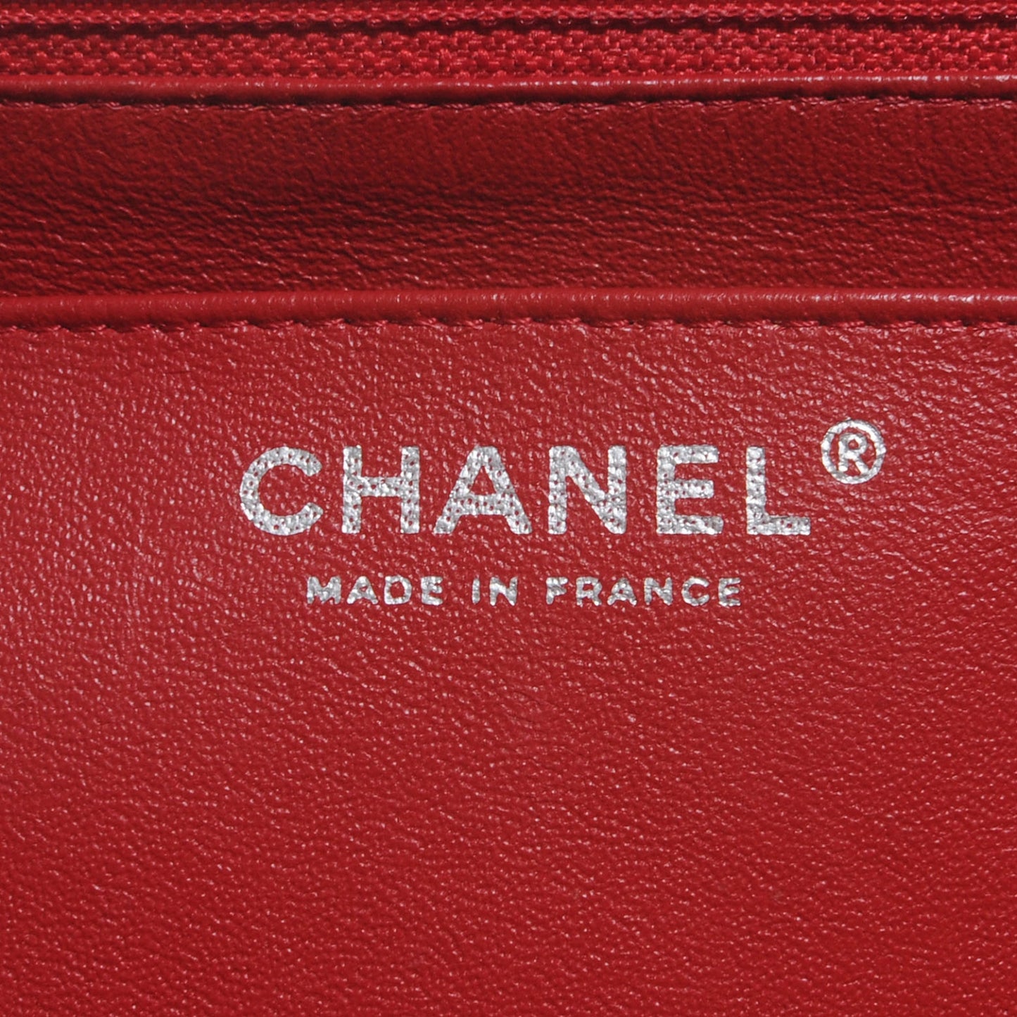 Lambskin Quilted Maxi Single Flap Red