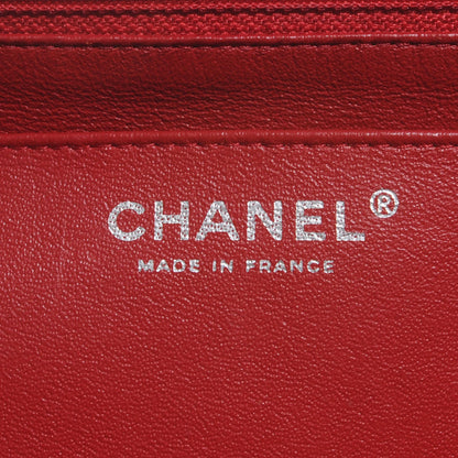 Chanel Lambskin Quilted Maxi Single Flap Red 6 of 8