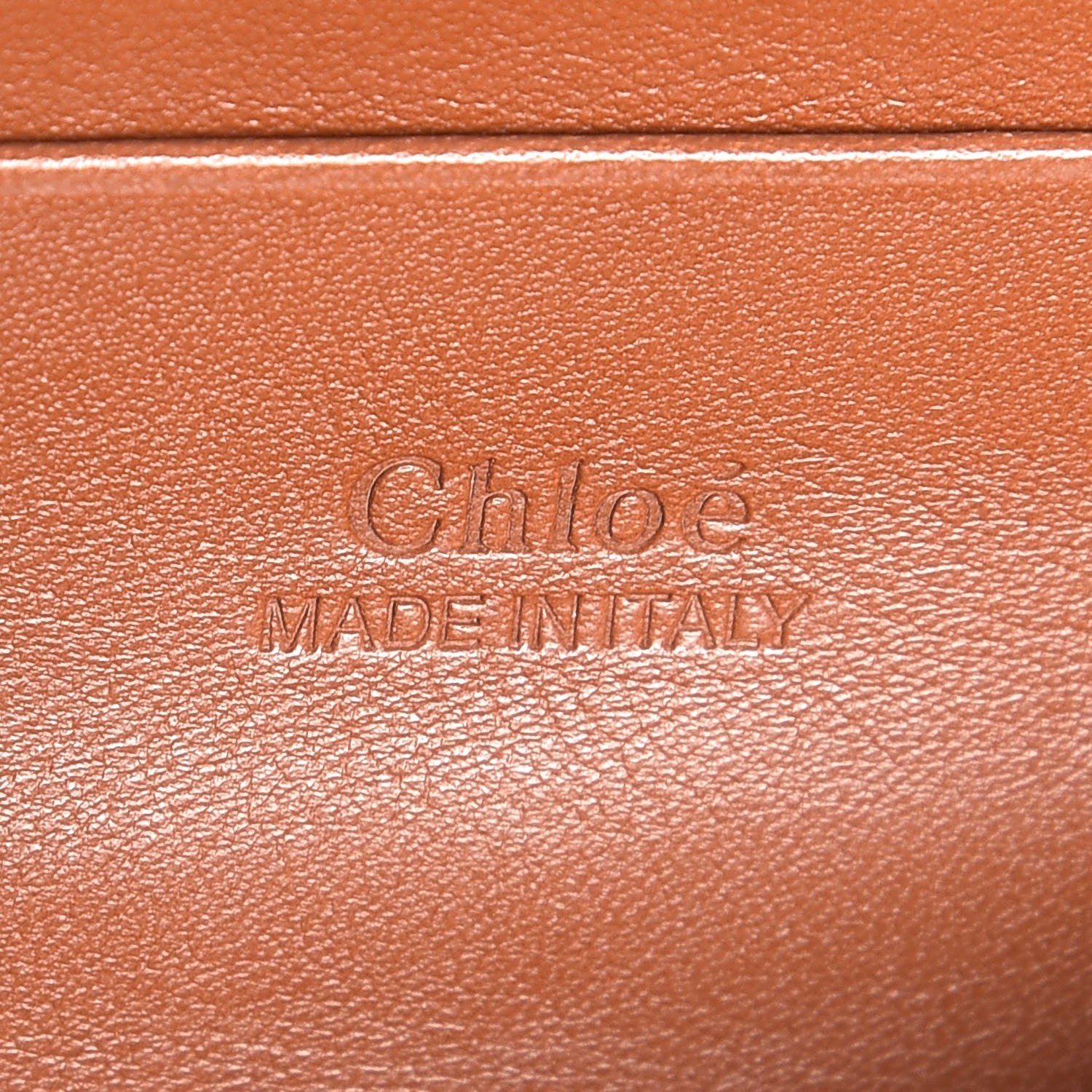 Chloe Suede Calfskin Mini Faye Shoulder Bag Tobacco 6 of 9