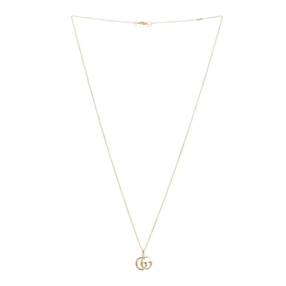 Gucci 18K Yellow Gold Running G Pendant Necklace 2 of 4